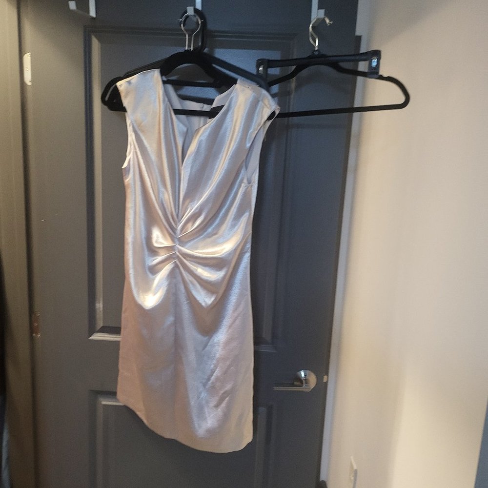 Champagne color dress